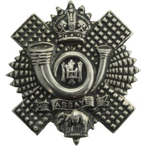 WW2 Highland Light Infantry Regiment HLI Scottish Cap Badge