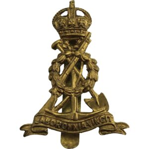 WW2 Royal Pioneer Corps BERET SIZE Cap Badge  - BUTTONS LTD BHAM