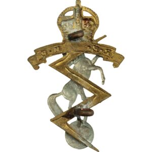 WW2 Royal Electrical & Mechanical Engineers REME Cap Badge