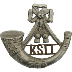 Kings Shropshire Light Infantry KSLI Regiment (King's) Cap Badge - LUGS VERSION