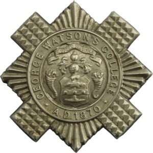 George Watson's College Officers Training Corps OTC Cap Badge