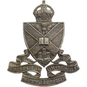 Edinburgh University Officers Training Corps OTC Cap Badge