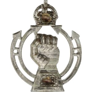 WW2 Royal Armoured Corps RAC Cap Badge