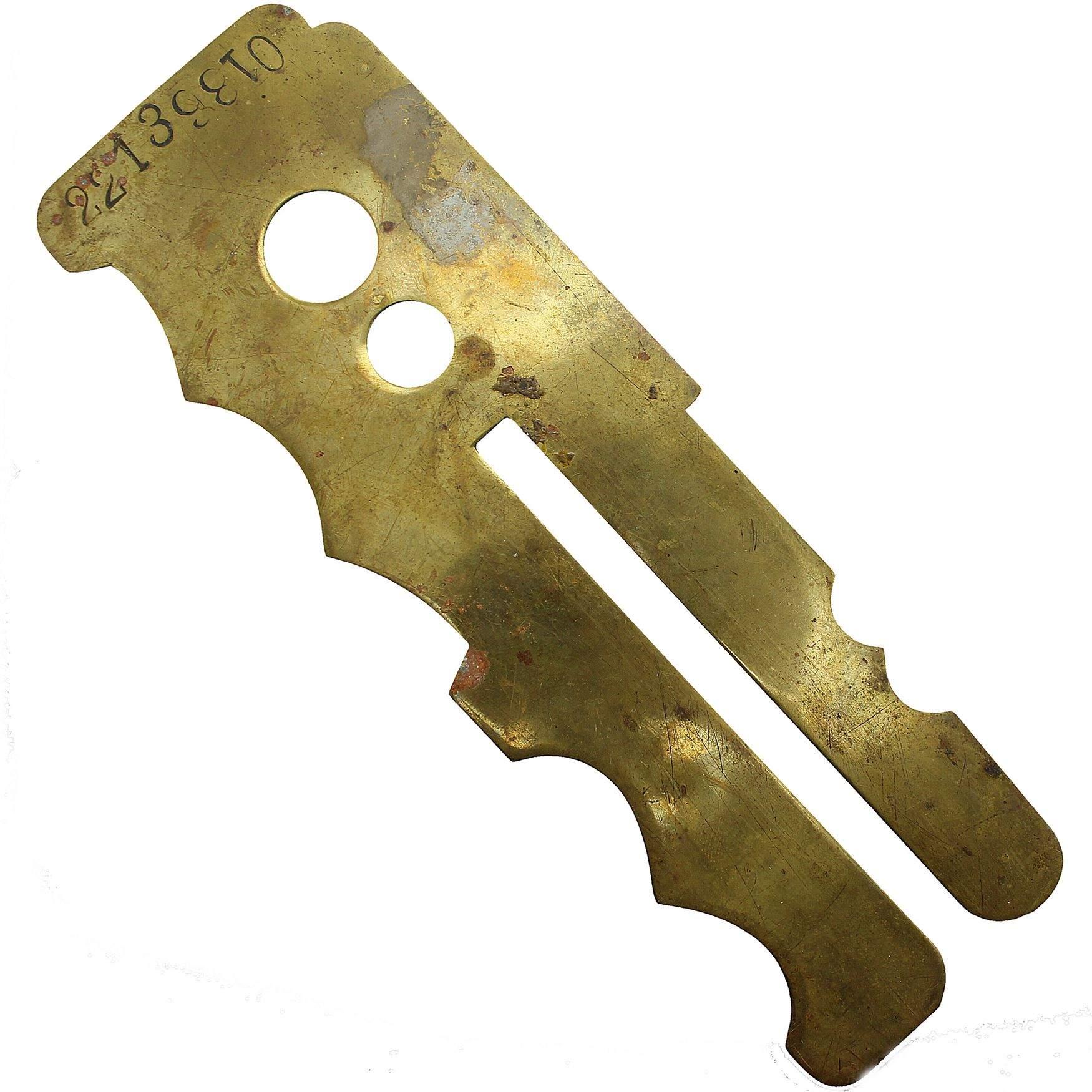 WW1 1917 Brass Button Cleaner / Polisher Uniform Protector Stick ...
