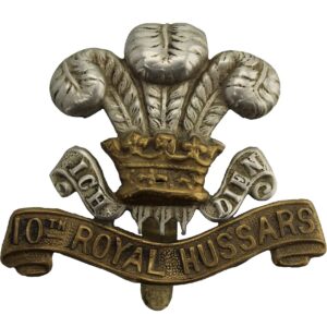 10th Royal Hussars Regiment Cap Badge