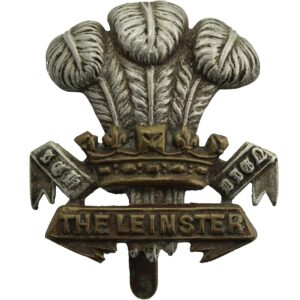 WW1 Leinster Regiment Irish Cap Badge