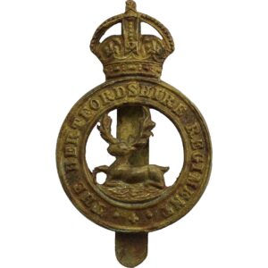 WW1 Hertfordshire Regiment Cap Badge