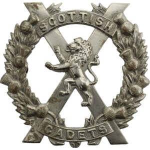 Scottish Cadets Officers Training Corps School College OTC Cap Badge