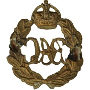 WW2 Royal Armoured Corps RAC Cap Badge - FIRST PATTERN
