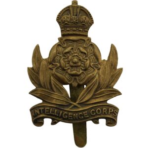 WW2 Intelligence Corps Cap Badge