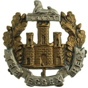 WW1 Essex Regiment Cap Badge - LUGS VERSION