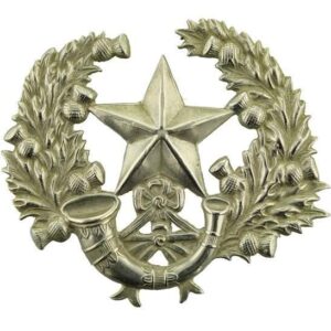 WW2 The Cameronians (Scottish Rifles) Regiment Cap Badge