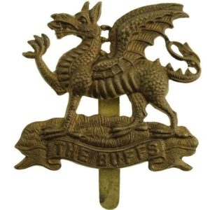 WW2 Royal East Kent (The Buffs) Regiment Cap Badge