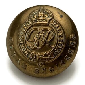 WW2 Royal Engineers Corps (George VI) Tunic Button - 26mm