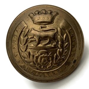 York and Lancaster Regiment Tunic Button - 25mm