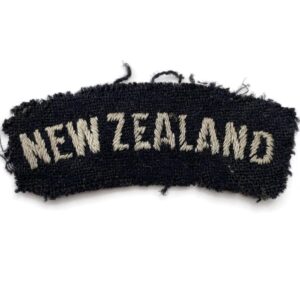 WW2 Royal Air Force RAF NEW ZEALAND Cloth Shoulder Title Nationality Badge Flash