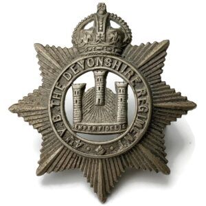 4th Volunteer Battalion, Devonshire Regiment Cap Badge