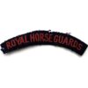 WW2 Royal Horse Guards Cloth Shoulder Title Badge Flash