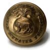 WW1 Royal Munster Fusiliers Regiment RMF Irish Tunic Button - 25mm