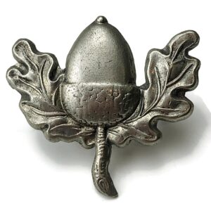 VICTORIAN Cheshire Regiment WHITE METAL Volunteers Battalion Collar Badge