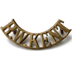 Royal West Kent Regiment RWK Shoulder Title