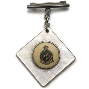 South African Army Medical Corps Sweetheart Brooch Badge