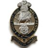 Princess of Wales's Royal Regiment METAL & ENAMEL Cap Badge - FIRMIN LONDON