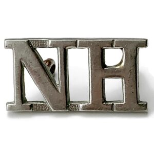 WW1 Northumberland Hussars (Yeomanry) Regiment VOLUNTEERS Shoulder Title