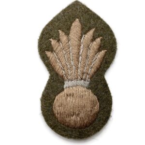 Pioneer Rank, Grenadier Guards Regiment Cloth Proficiency Arm / Sleeve Trade Badge