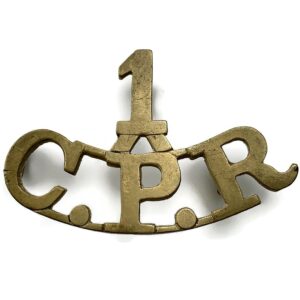 1st Battalion Cape Peninsula Rifles Regiment South African Shoulder Title