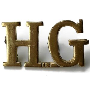 WW2 Home Guard HG Shoulder Title