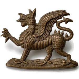 Royal East Kent (The Buffs) Regiment Collar Badge