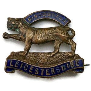 Leicestershire Regiment Sweetheart Brooch