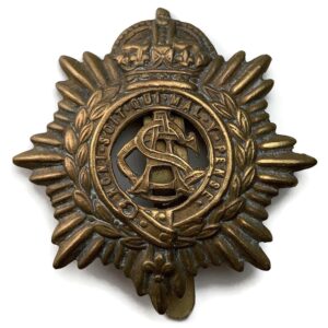 WW1 Army Service Corps ASC Cap Badge