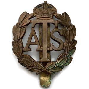 WW2 Auxiliary Territorial Service Corps ATS Cap Badge