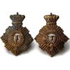 Cape Town Rifles (Duke of Edinburghs Own Volunteer) Regiment Collar Badge PAIR