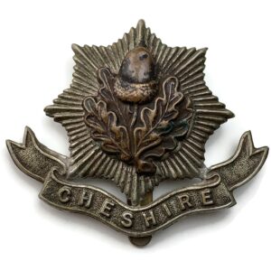 WW1 Cheshire Regiment Cap Badge - FIRST PATTERN