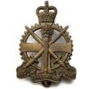 Army Apprentices School Apprentice College Cap Badge - Queens Crown