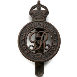 WW1 Royal Horse Guards Regiment RHG George V Cap Badge
