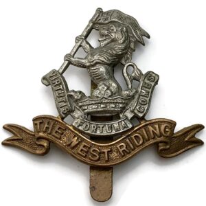 WW1 Duke of Wellingtons West Riding Regiment Cap Badge