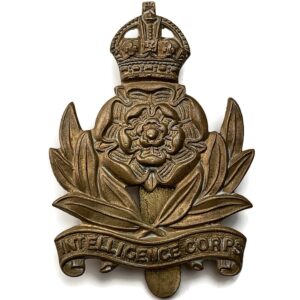 WW2 Intelligence Corps Cap Badge