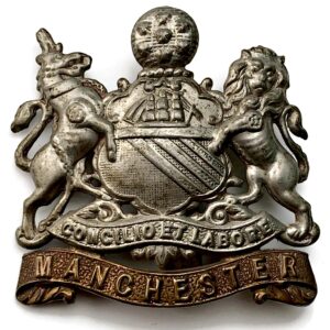 WW1 Manchester Regiment Cap Badge - FIRST PATTERN