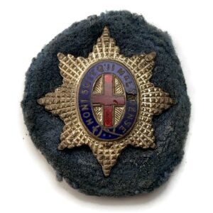 Coldstream Guards Regiment Officers ENAMEL Collar Formation Badge Epaulette Pip