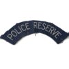 British South Africa Police BSAP Reserve Cloth Shoulder Title Badge