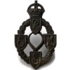 WW2 Royal Electrical & Mechanical Engineers REME Bronze OFFICERS Collar Badge
