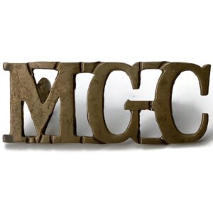WW1 Machine Gun Corps MGC Regiment Shoulder Title