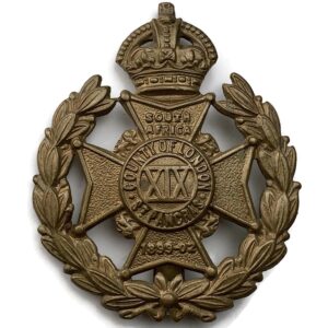 WW1 19th (St Pancras) Battalion County of London Regiment Cap Badge