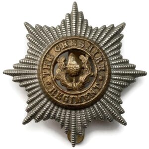 WW2 Cheshire Regiment Cap Badge