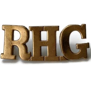 Royal Horse Guards RHG Regiment Shoulder Title