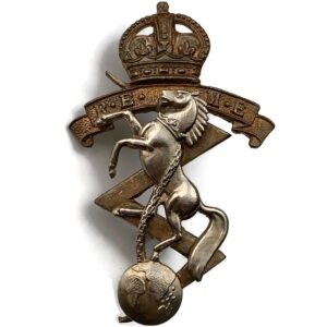 WW2 Royal Electrical & Mechanical Engineers REME Cap Badge